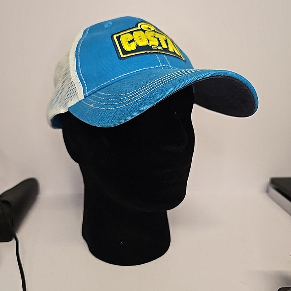 Costa Blue&Yellow Snapback Trucker Hat